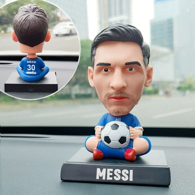 C. Ronaldo Bobblehead Figures – Car ornaments - -shaking-his-head-messi-no-30