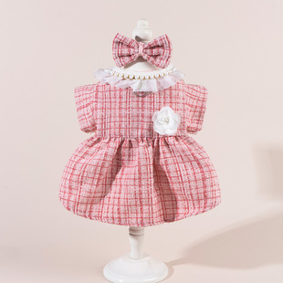 Factory in stock xiangfeng pet skirt cat autumn and winter suit cross-border pet clothes wholesale
