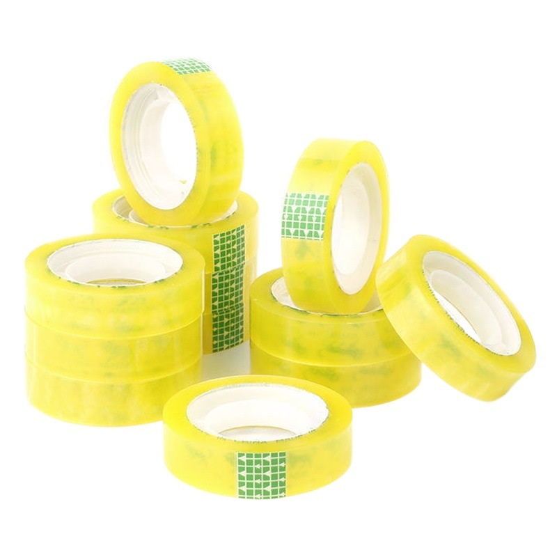 文房具テープ透明学生用小テープ幅1.2 1.8cmオフィス文房具透明テープ現物卸売り