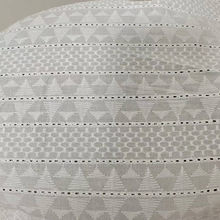 批发纤境纺织全棉绣花布 电脑刺绣9088镂空绣花面料 女装花边辅料