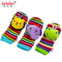 lelebe厂家直供宝宝手表带摇铃袜子 手腕带新生儿童婴儿玩具0-1岁