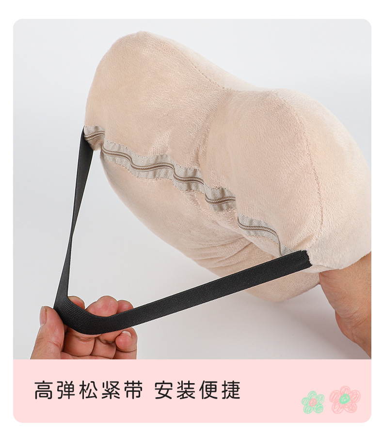 Car Headrest, Neck Pillow, Heart-Shaped Car Pillow, Car Seat Cushion, Couple's Car Interior Accessories