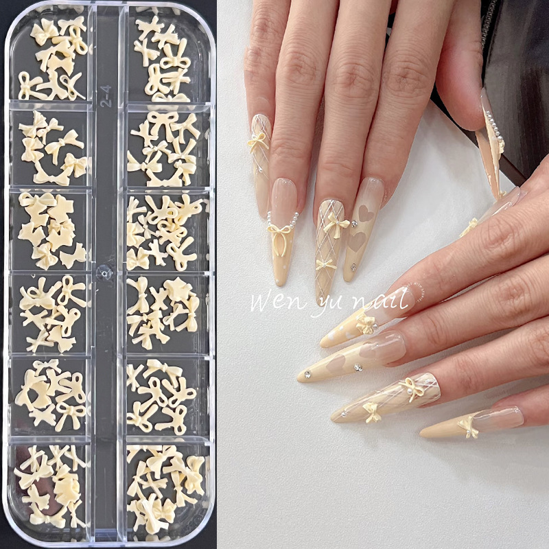 12 그리드 [스트리머 보우] 크림 스타일