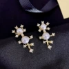 2311085A Golden Fireworks Micro Micro (S925 Silver Needle)