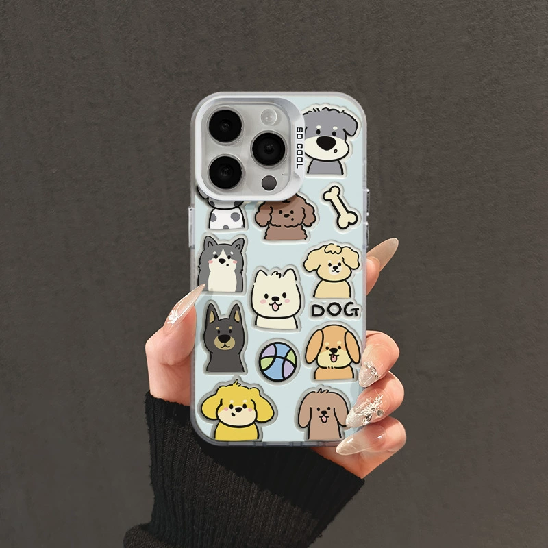 Apple, iPhone16, совместимый iPhone16 Pro, симпатичный мультфильм чехол для телефона, 14promax