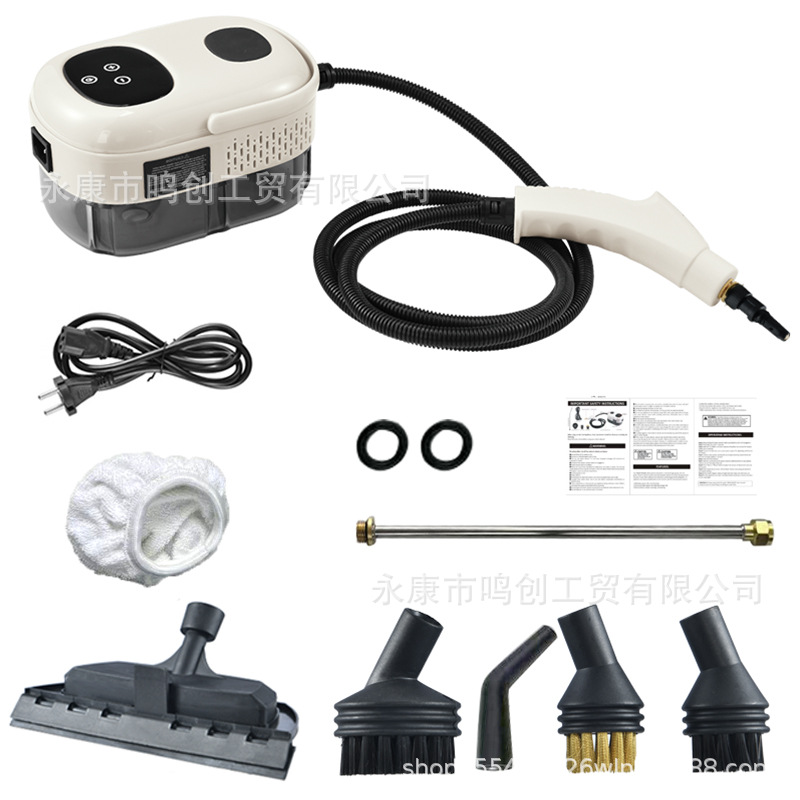 Limpiador a vapor de alta presión y alta temperatura, pequeño aire acondicionado doméstico, campana extractora de cocina, máquina de limpieza con calentamiento instantáneo, estándares europeos, americanos y británicos