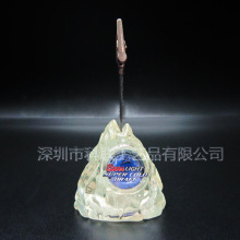 亚克力名片夹冰雕假山制品仿真冰块展示摆件仿真雪山模型冰山模型