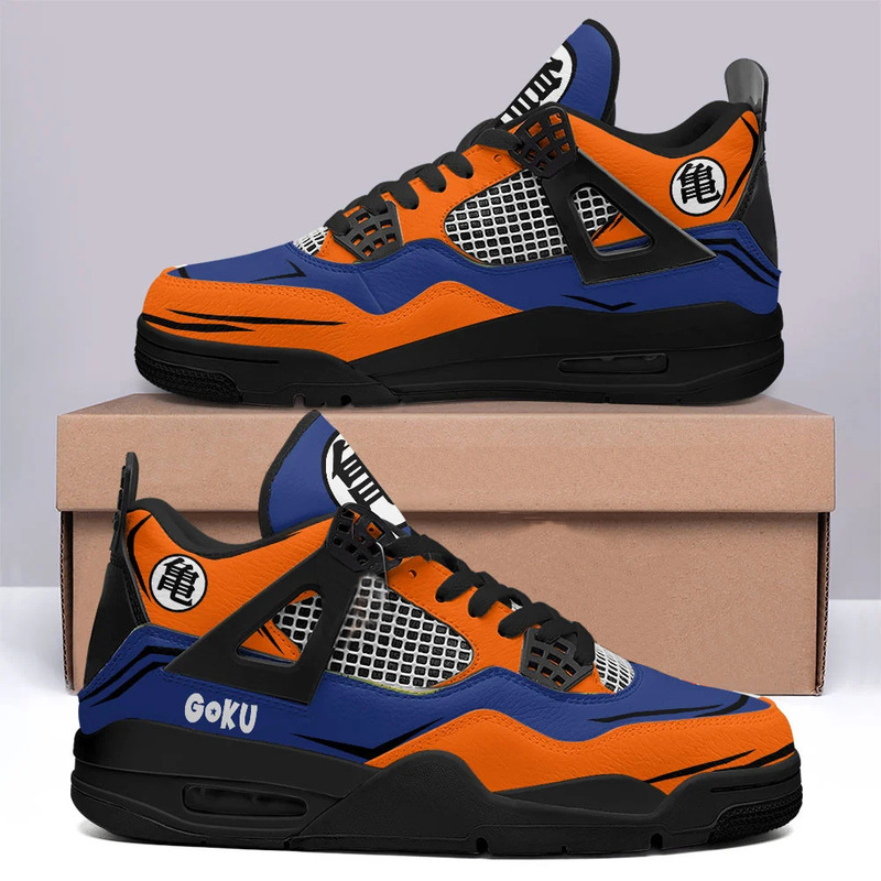 Dragon Ball Animation Independent Station Basketball Shoes Sports Shoes to Print Leisure Couple Shoes Running Shoes