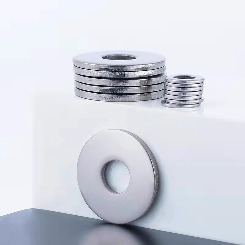 304不锈钢大平垫片GB96 加大平垫片金属圆形大平垫圈 M3M4M5-M30