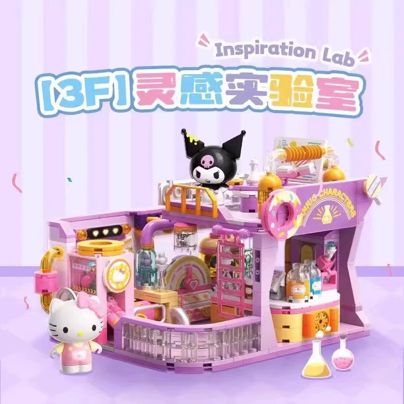 TOPTOY Sanrio, конструктор, игрушка, минифигурка