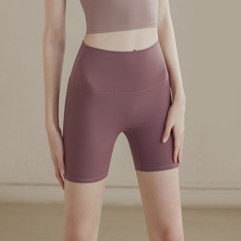 No Awkward Line Yoga Shorts Women's Three-Point Pants Sports Tight Fitness Pants High Waist Hip Lifting Summer Cycling No Awkward Line Yoga Shorts Women's Three-Point Pants Sports Tight Fitness Pants High Waist Hip Lifting Summer Cycling