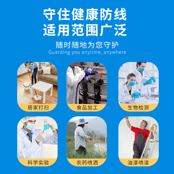 Waterproof blue white sleeves
