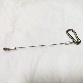金属丝绳;其他灯具配件;安全绳