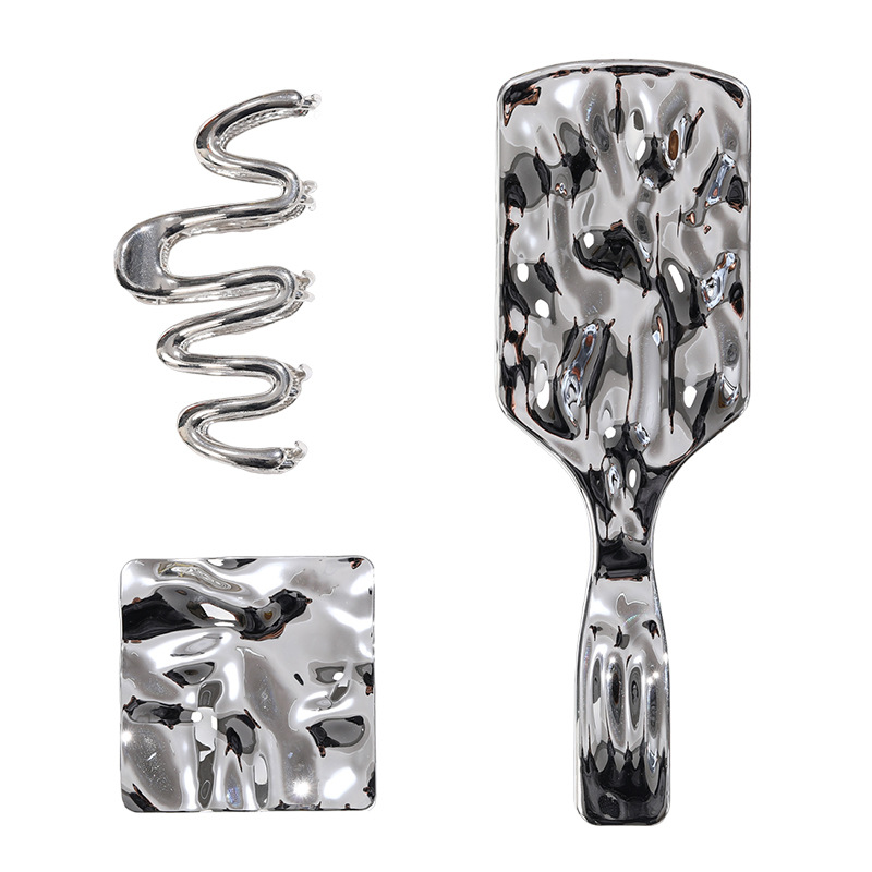 Caja de regalo, peine de masaje de aire, conjunto de regalos, peinado de regalo, caja de abertura de regalo, peinado de aire hueco, peinado de masaje de aire