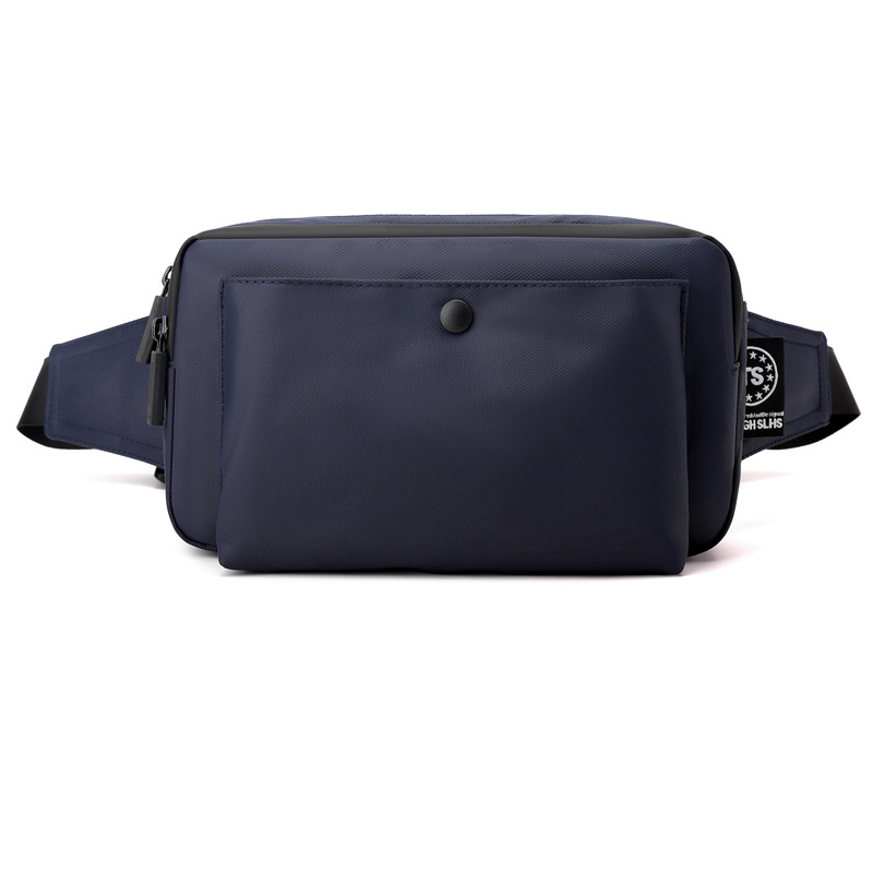 WEPOEWR nuevo bolso de pecho de moda, bolso de cintura portátil para hombres, bolso de hombro simple, bolso de tendencia callejera