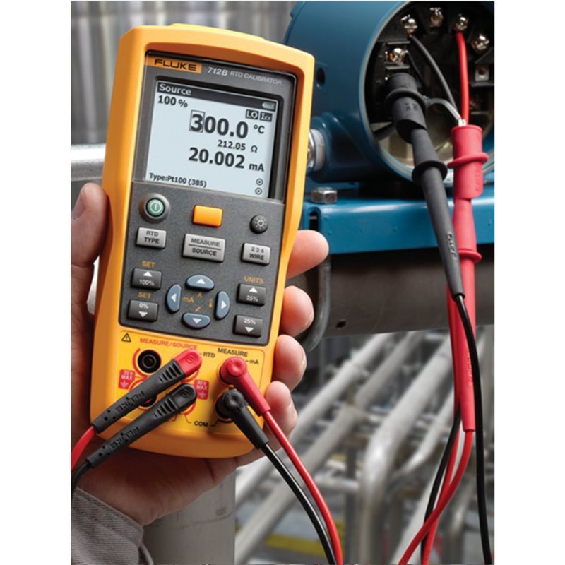 福禄克 Fluke712C/714c热电阻温度校准仪温度信号发生器F712/714C