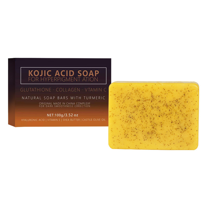 Turmeric lemon granular soap 100g*1 English F packaging