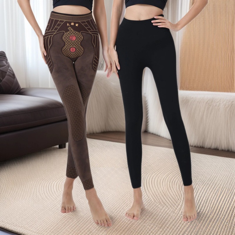 Pantalones de tiburón 2.0 Terahertz Pantalones de tiburón Pantalones de suspensión de caderas y pantalones de base de terciopelo Barbie Otoño Invierno Nuevo Modelo Mujer