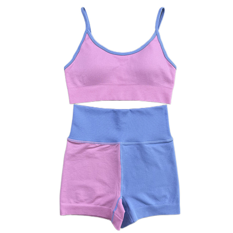 women s yoga bra and shorts nihaostyles clothing wholesale NSXER80280