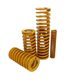 Metal plastic mold compression spring light load alloy steel flat wire spring cylindrical rectangular return spring