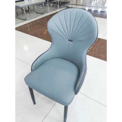 New thickened dining table, household modern simple dining chair, high-end dining chair, backrest, leather leisure internet celebrity chair