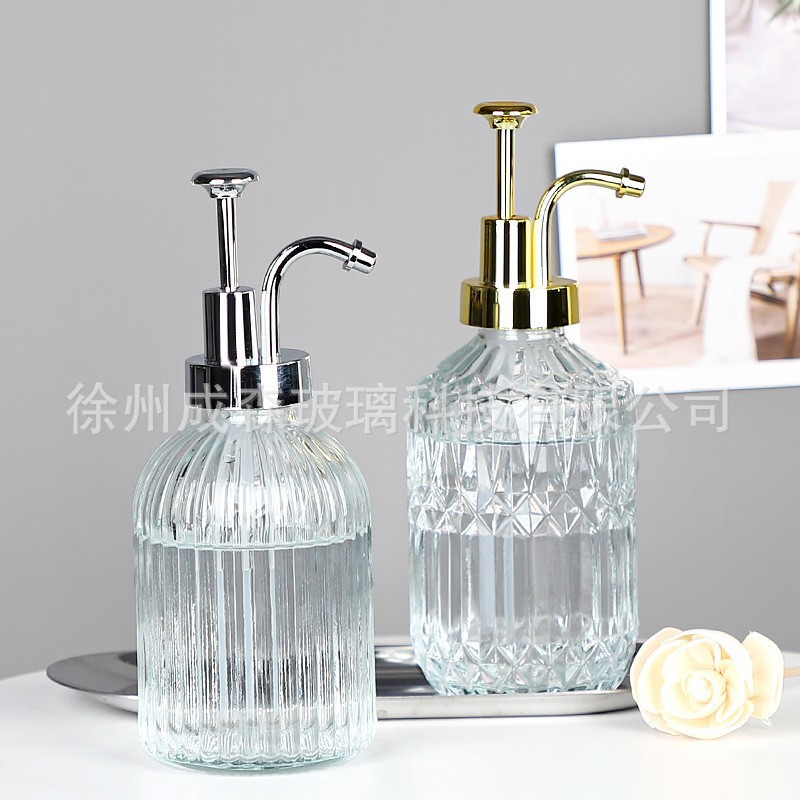 Caja de cartón personalizada 300ml; cabeza de bomba Chapada en oro eléctrico