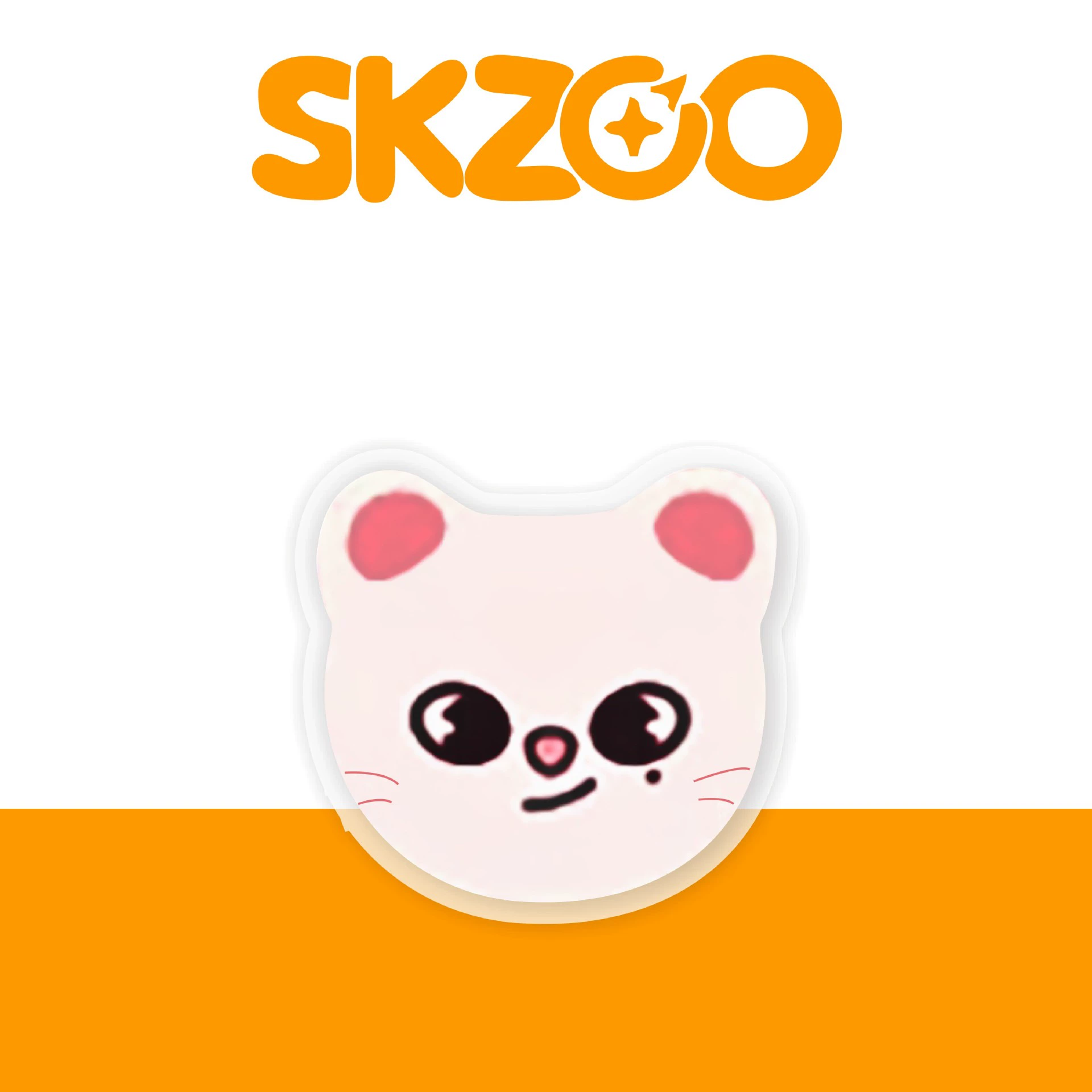 Акриловый держатель для телефона (SKZOO) cartoon выдвижной поп-сокет, 5,5 см, легкий