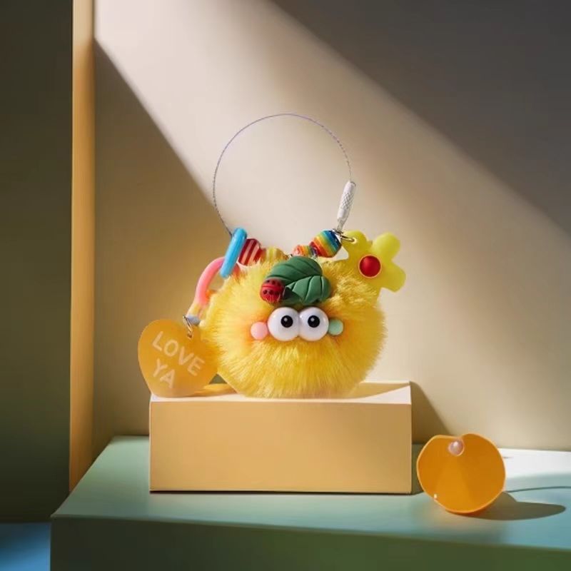 Blush lindo bolsas de peluche bolsas colgantes llaveros de automóviles mochilas colgantes pequeños fabricantes de regalos