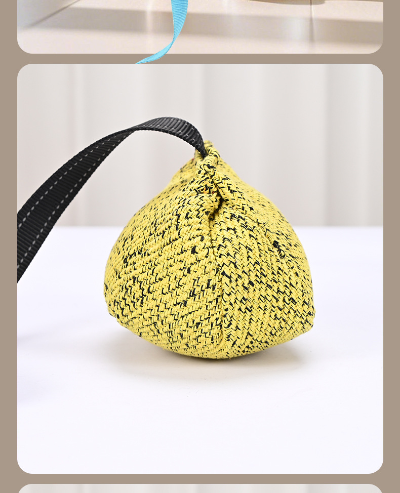 Dog Training Bite Ball Interactive Chew Toy Agility Equipment_voghion.com
