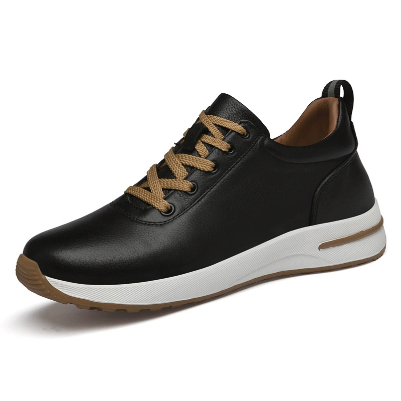 6620 мужские туфли с толстой подошвой увеличены внутри