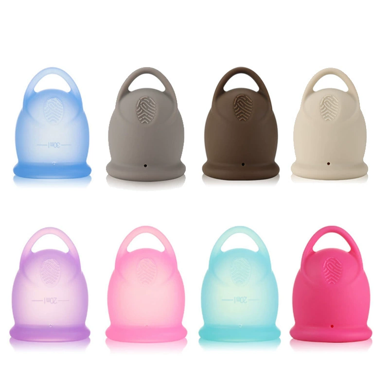 Cross -border silicone pull -ups menstruation cup Amazon Moon Cup Female Malid Menstrual Cupable Moon Cup Cleaner