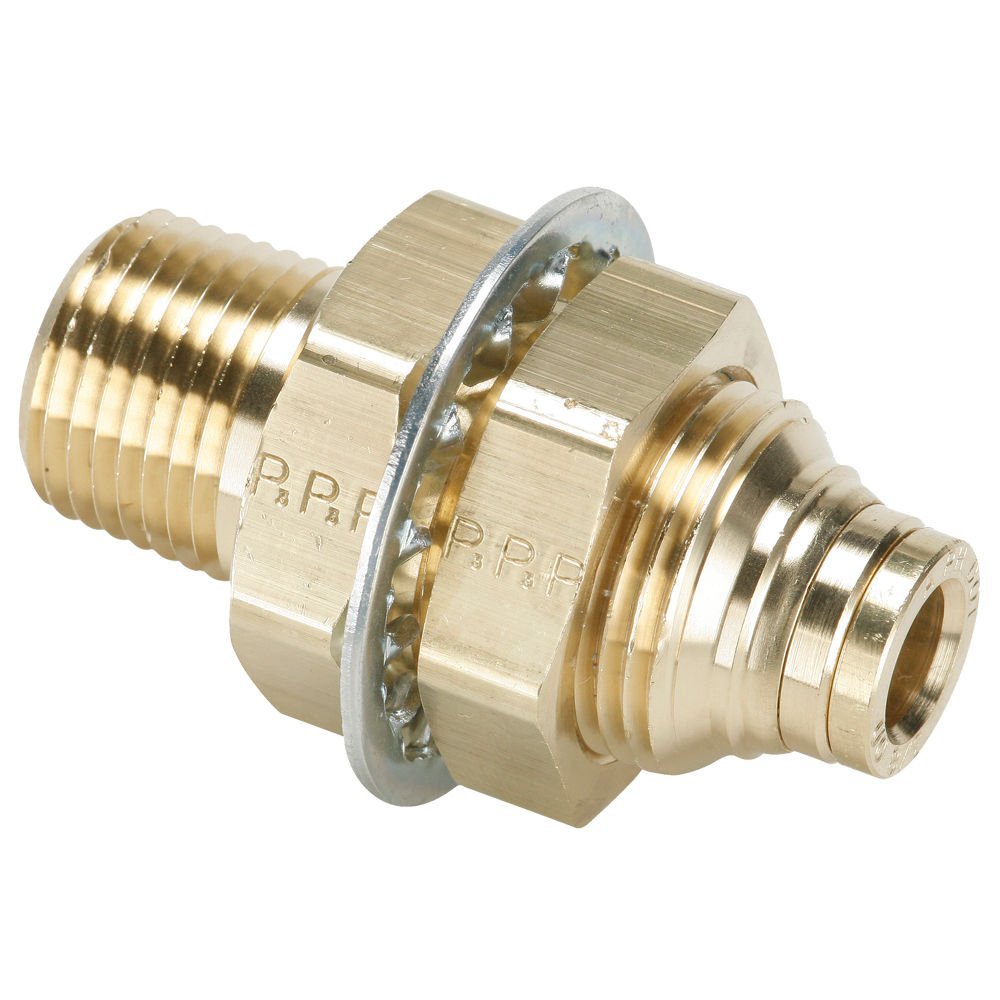 Parker 68PMTBH-6-8 Push-to-Connect D.O.T. Fitting, Tube to P