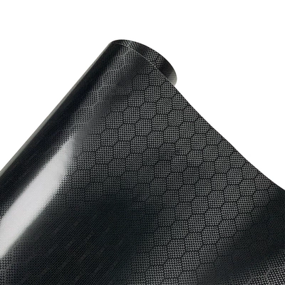 Temu Hot Sale Pet Forged Diamond Carbon Fiber Black Self-Adhesive Interior Rearview Mirror Full Body Sticker Film (Auto Color Change Film) - matte-pet-forged-diamond-black-30cm50cm