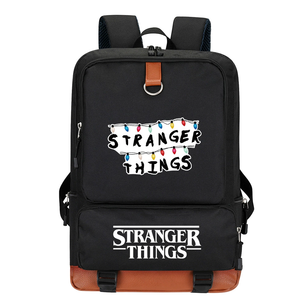 Американский драматический мультфильм Stranger Things Странная история Рюкзак школьный рюкзак для учащихся начальной и средней школы