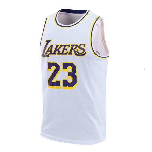Wholesale Lakers Kobe 24th Jersey 23rd James Men's and Women's Couple Adult Training Top Basketball Shirt Backless Tee