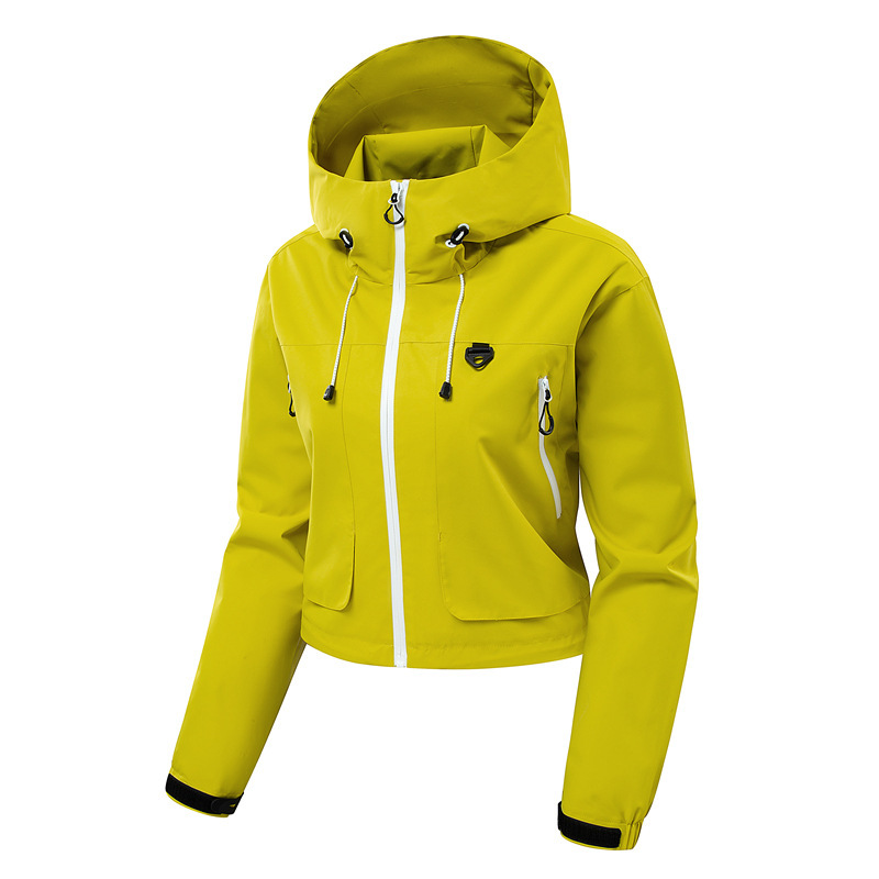 2025 Spring New Couple Jacket Casual Hooded Jacket Women's Detachable Hat Outdoor Windproof and Waterproof Outerwear