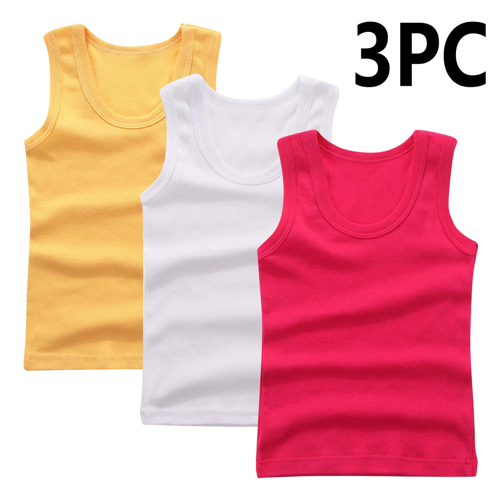 DK tank top-red+white+yellow