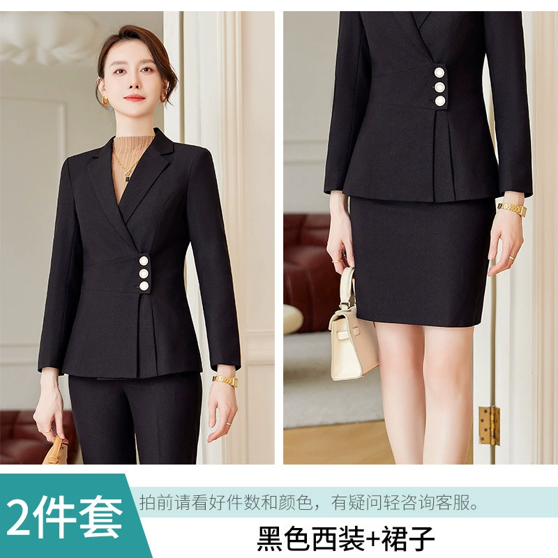 Autumn overall for hotel, classic suit jacket