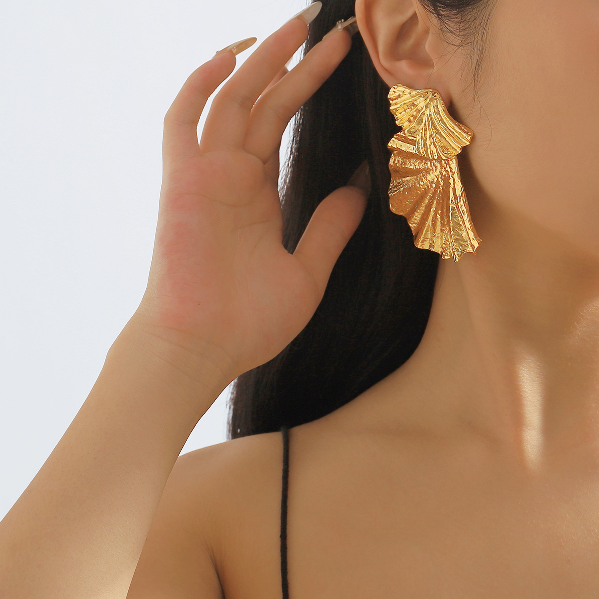 42g Weight 0.03µm Gold Plating Thickness Electroplated Gold Plating Process 201 Stainless Steel Ear Needle Material Golden Plated Plating Material Ear Studs Classification 1 Pair Quantity Holiday, Daily Occasion Alloy Material Geometric Pattern Women's Gender IG Style, Casual, Exaggerated Style Plating Craft 1 Pair IG Style Casual Exaggerated Geometric Alloy Ear Studs 23