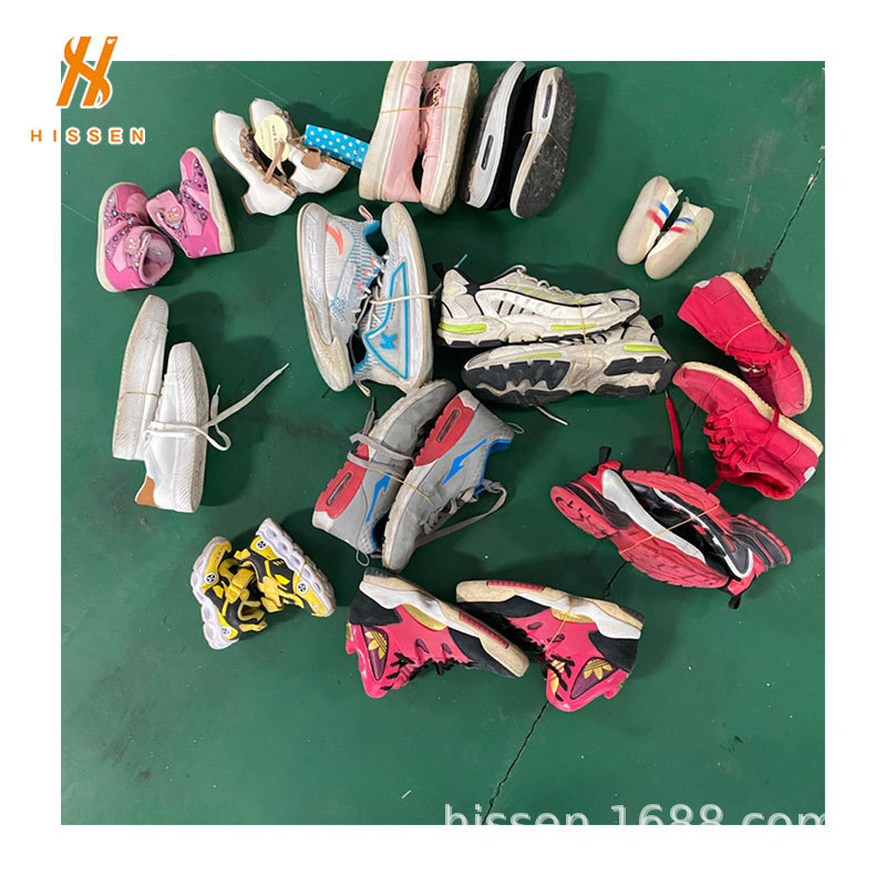 外贸工厂二手鞋混合鞋加纳secondhandshoes旧鞋批发潮流复古鞋