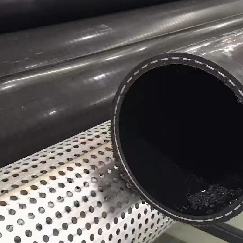 HDPE孔网钢带管耐腐蚀抗高压市政工程管道dn50钢骨架聚乙烯复合管