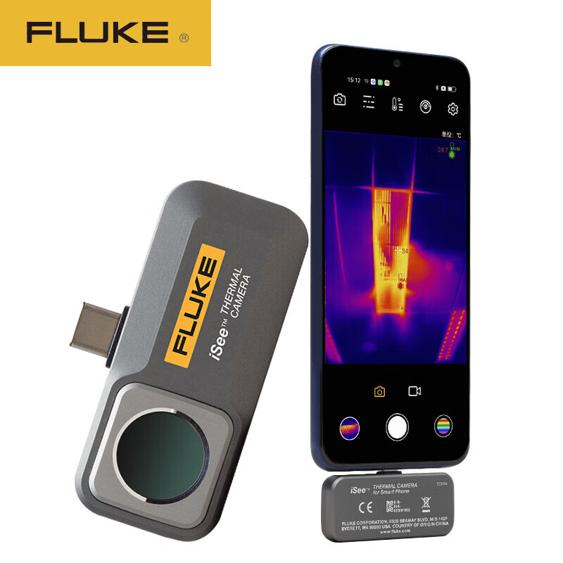 FLUKE FLUKE TC01A termómetro de imagen térmica de teléfono móvil termómetro de visión nocturna infrarroja
