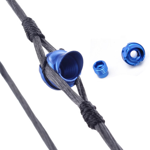 Compound bow pin hole core clarifier metal cap shooting competition scope accessories 6x8 aiming device