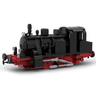 Moc-45256 Retro Small Steam Locomotive 431 Accessories Kidsren's Christmas Gift