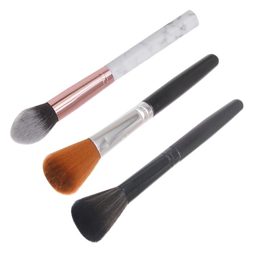Spot single blush brush powder brush high light brush marble pattern makeup brush dust brush