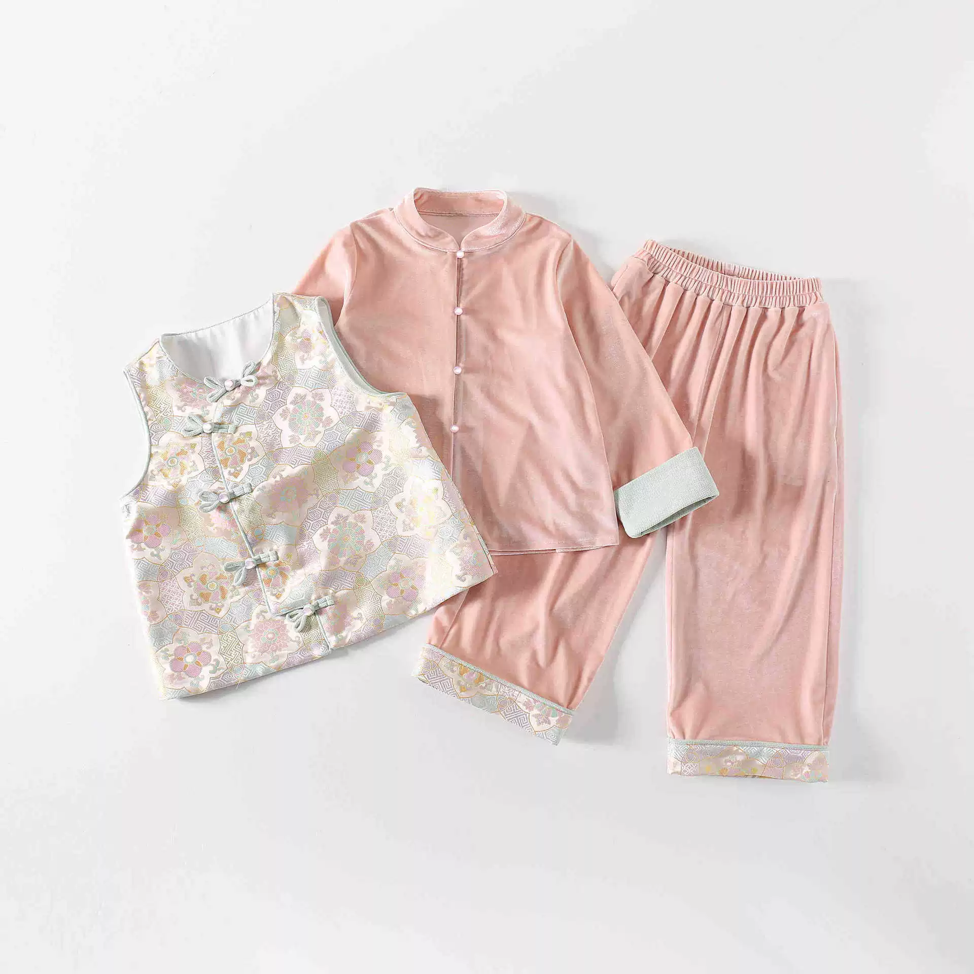 Hanfu, children's set, autumn, Chinese style