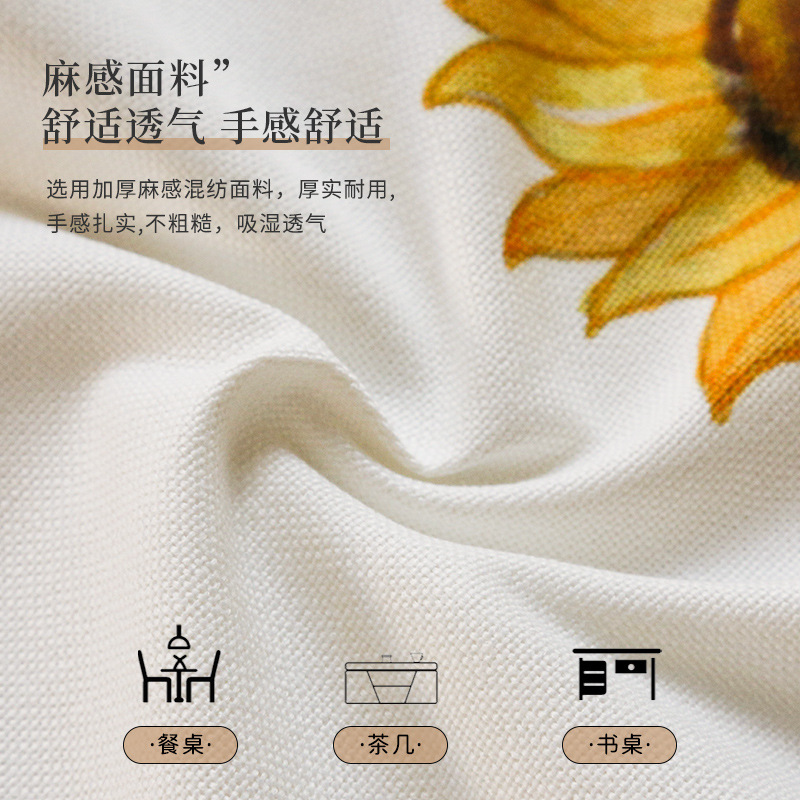 法式复古轻奢桌旗餐桌中间长条台布茶几电视柜边柜台面装饰盖布|undefined
