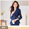Navy blue suit