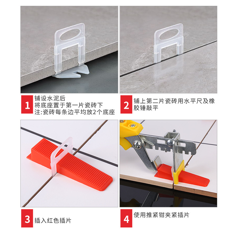Pinza de Nivelación para Azulejos de Plástico Ajustable image 5