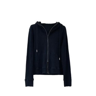 Cara CLUB plus size Flesh Covering Slimming Design Hooded Jacket Women's 2025 New Spring Fat Sister Top